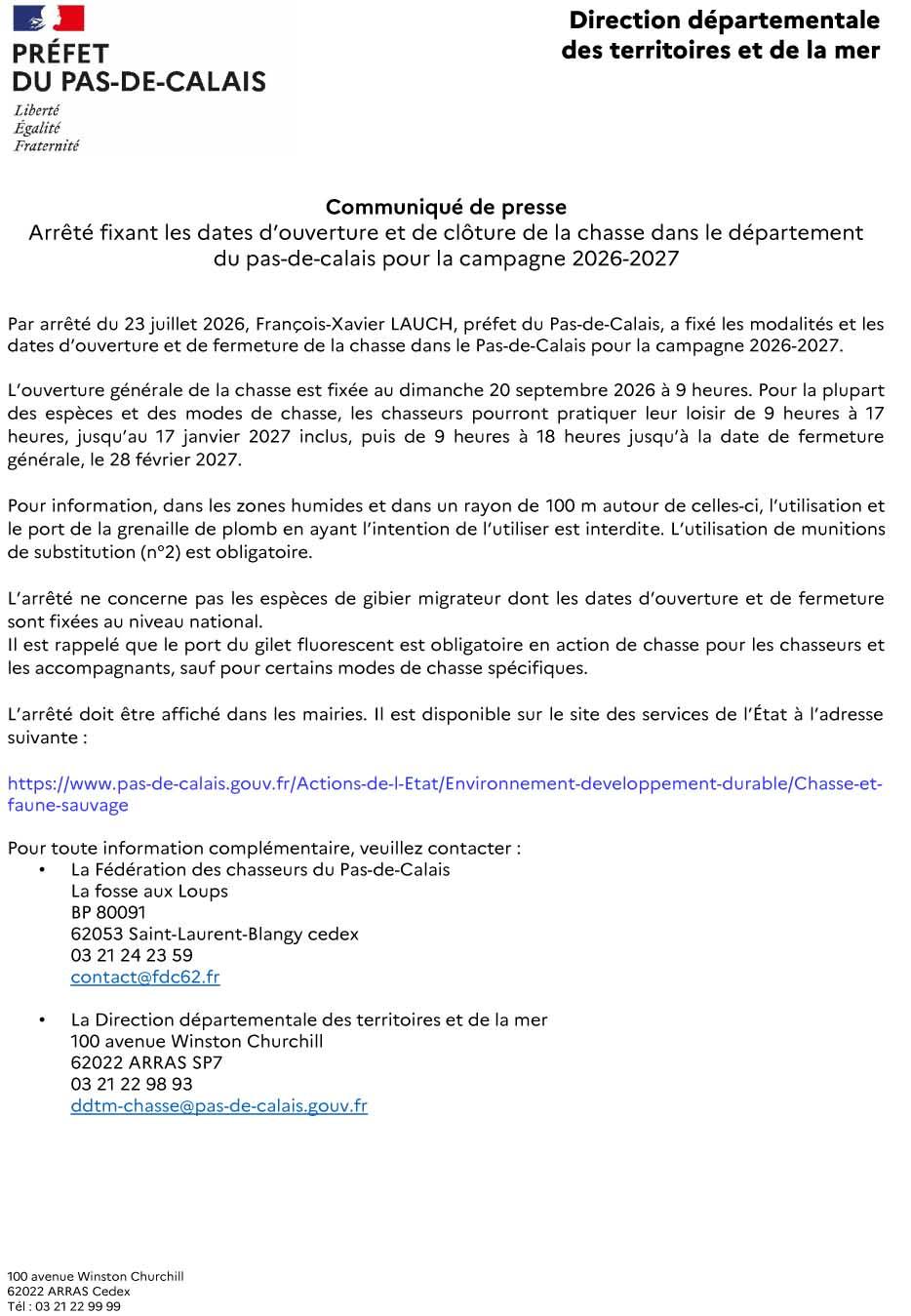 2026 07 23 cp ouverture chasse