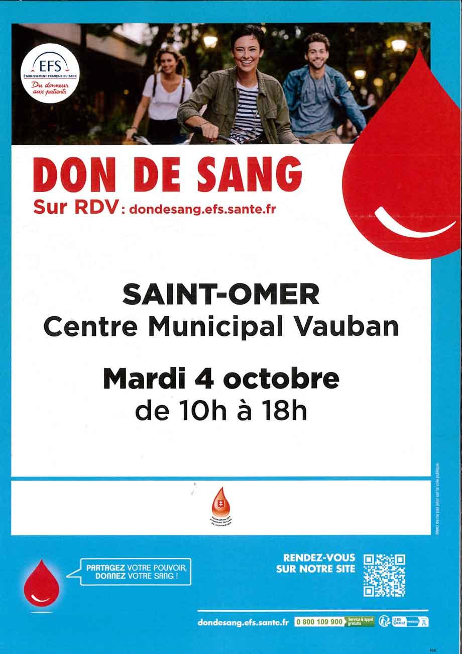 Affiche don du sang 5