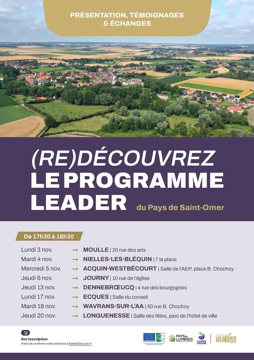 Affiche presentation leader novembre 2025