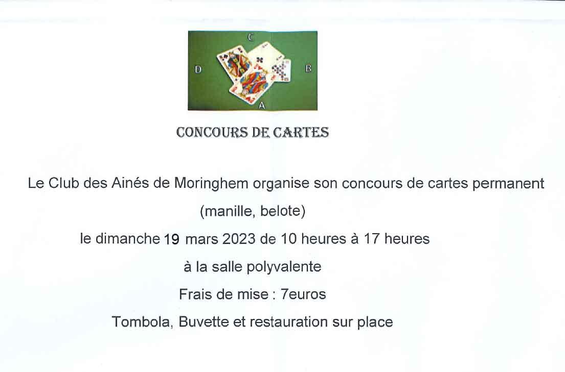 Concours de cartes