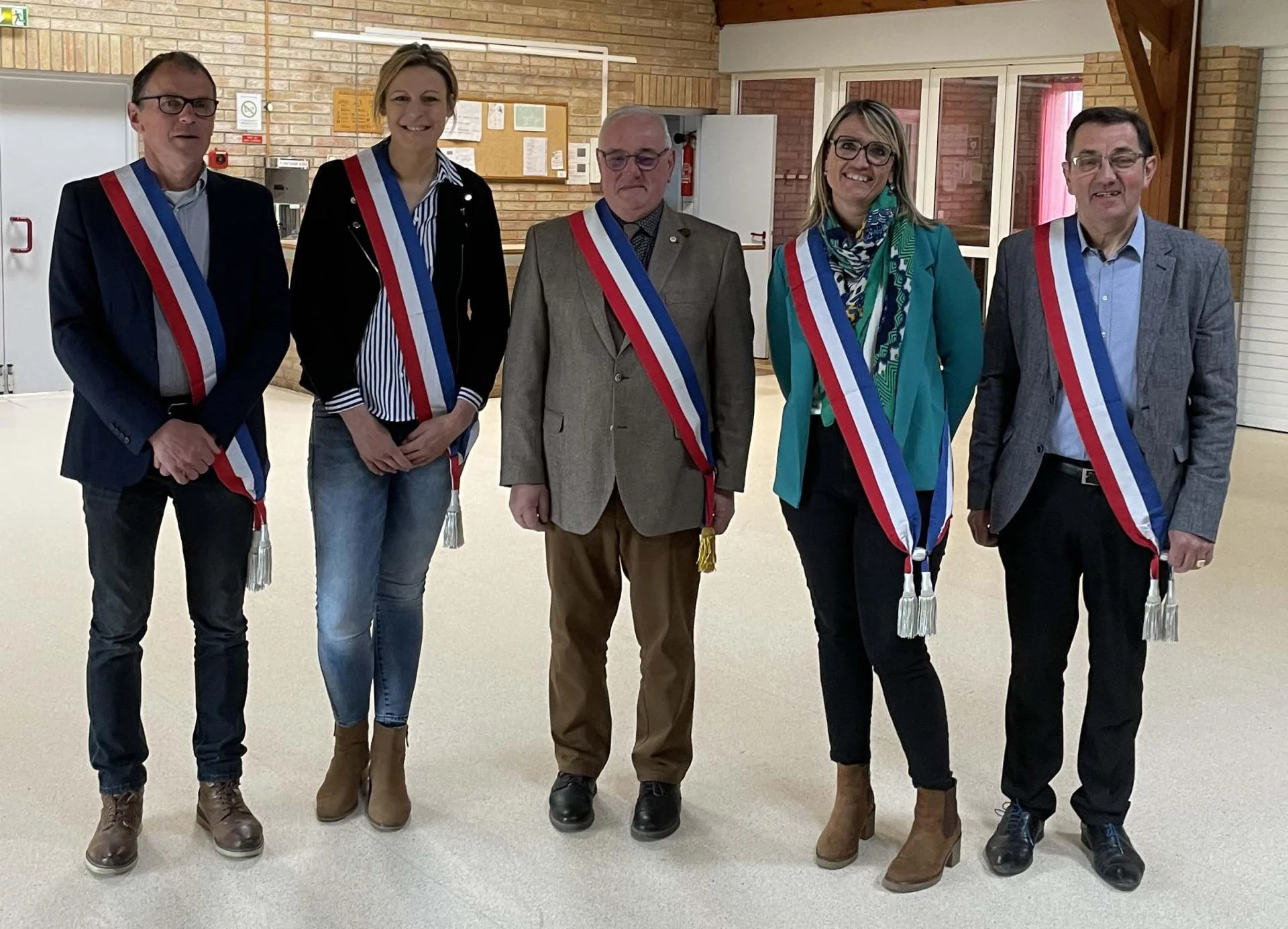 Elus maire et adjoints de moringhem