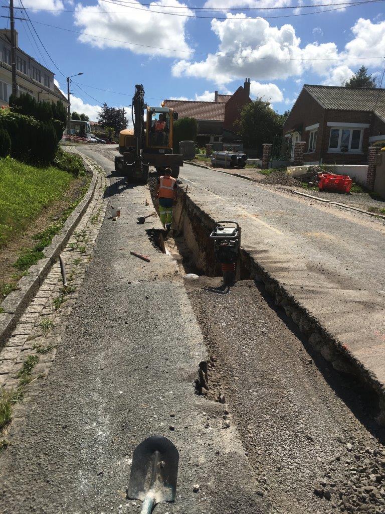 Travaux eau potable 1