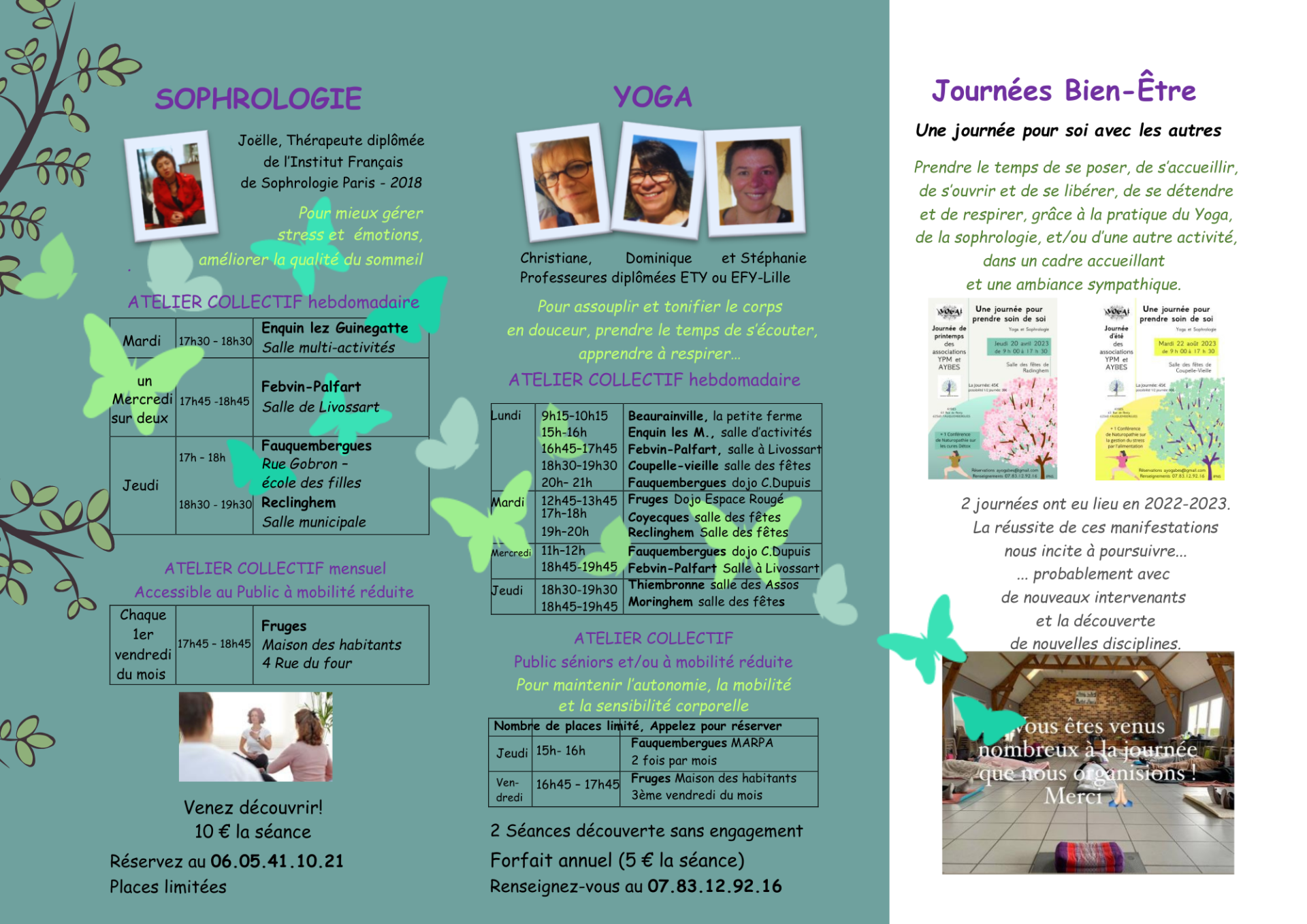 Triptyque aybes verso